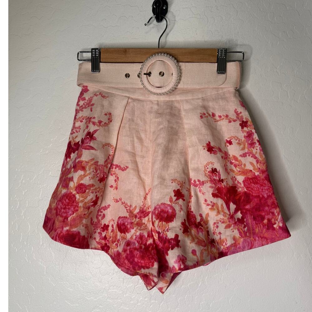 Floral Pink Women's Shorts